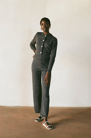 GALLO PANT | charcoal | organic + earth dyed