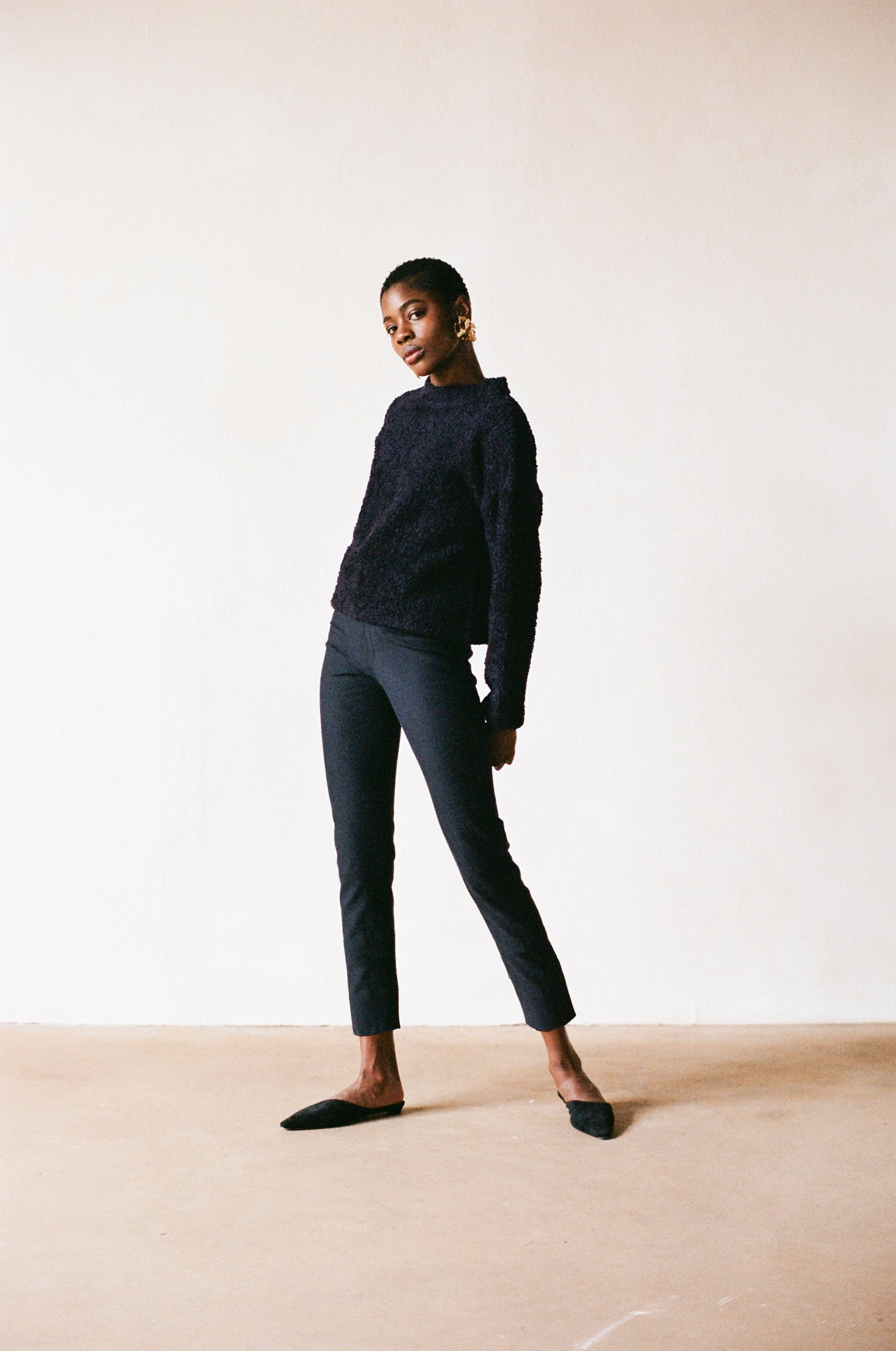 SKINNY LUNA PANT | navy | WAREHOUSE SALE