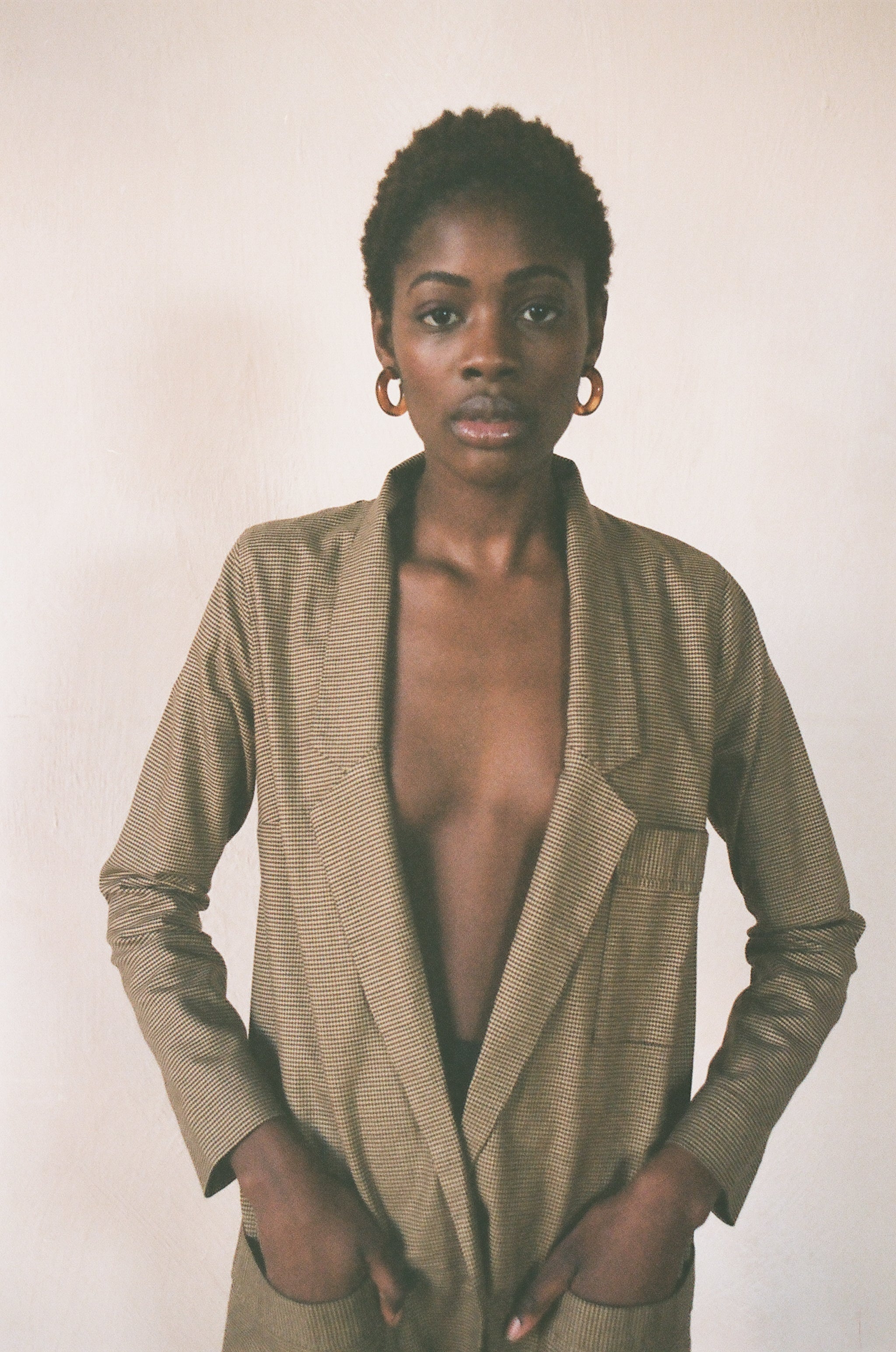 JAMES BLAZER | houndstooth