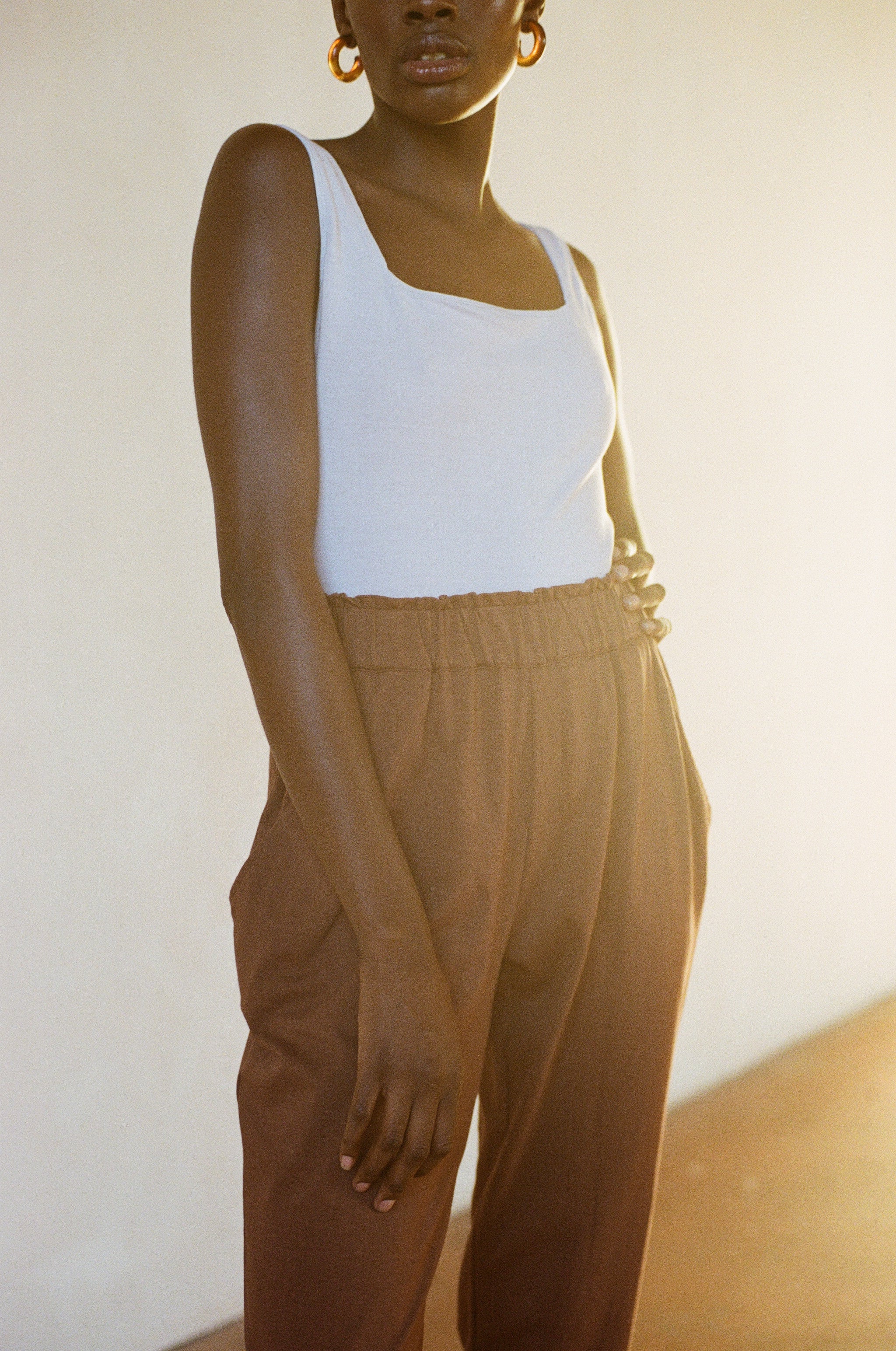 BODYSUIT | radish | organic + earth dyed