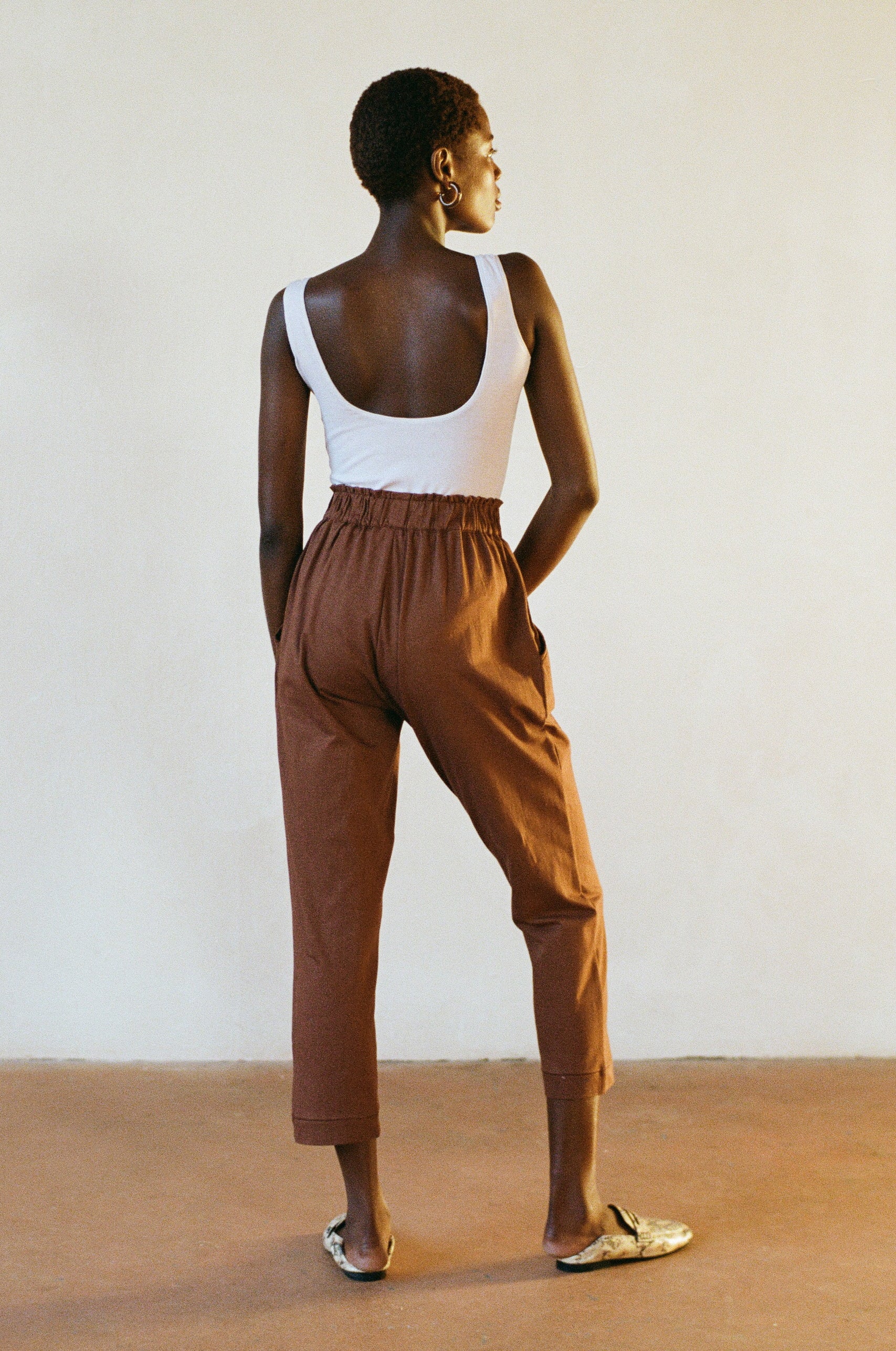 SWEATPANT | clove | WAREHOUSE SALE