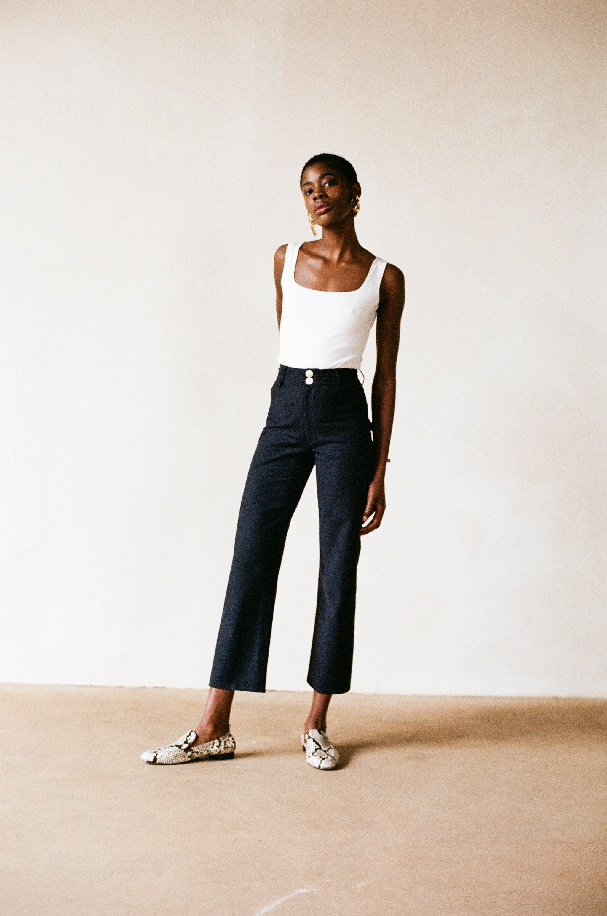 LUNA PANT | navy | WAREHOUSE SALE