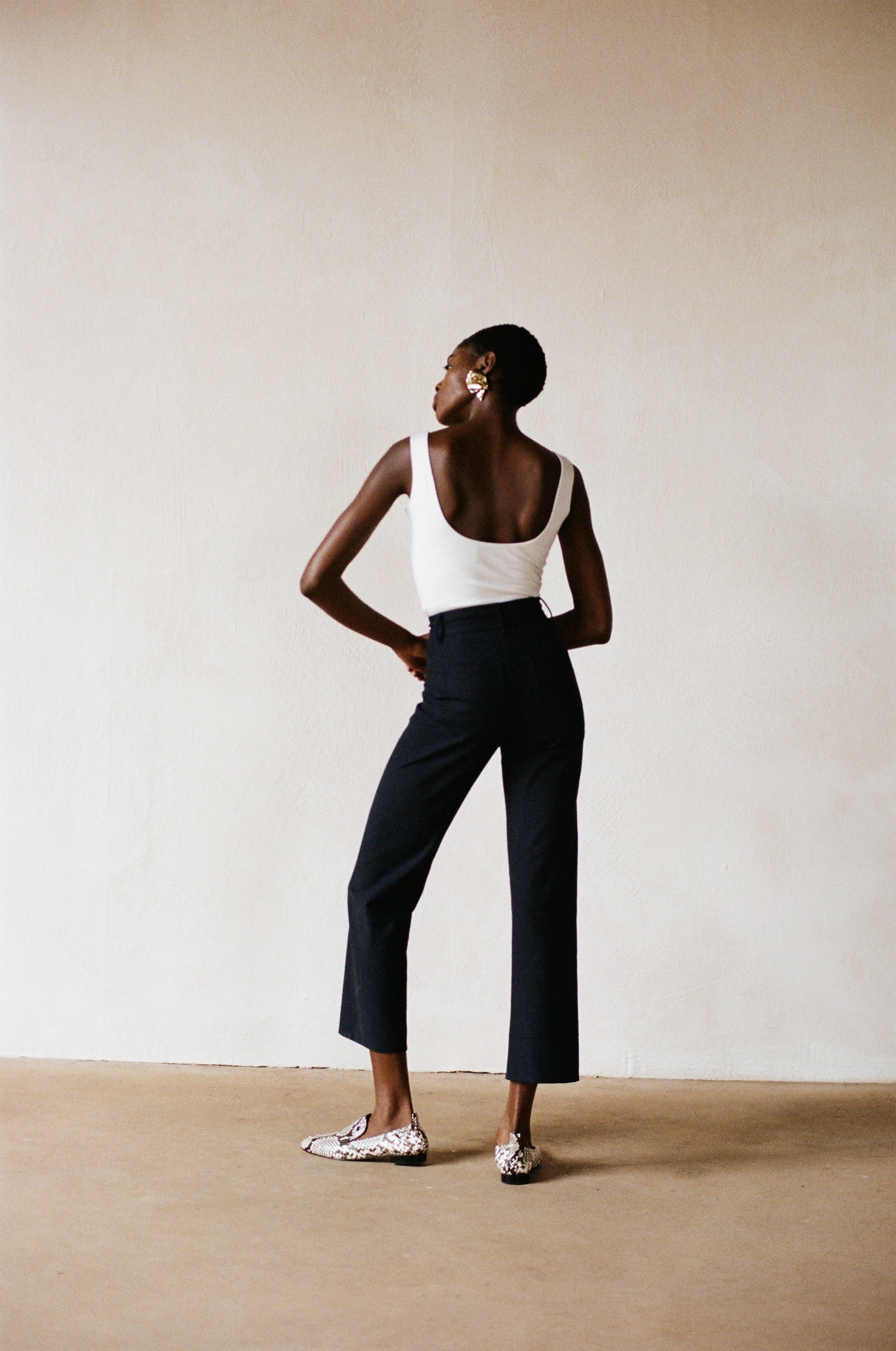 BODYSUIT | bone | organic + earth dyed