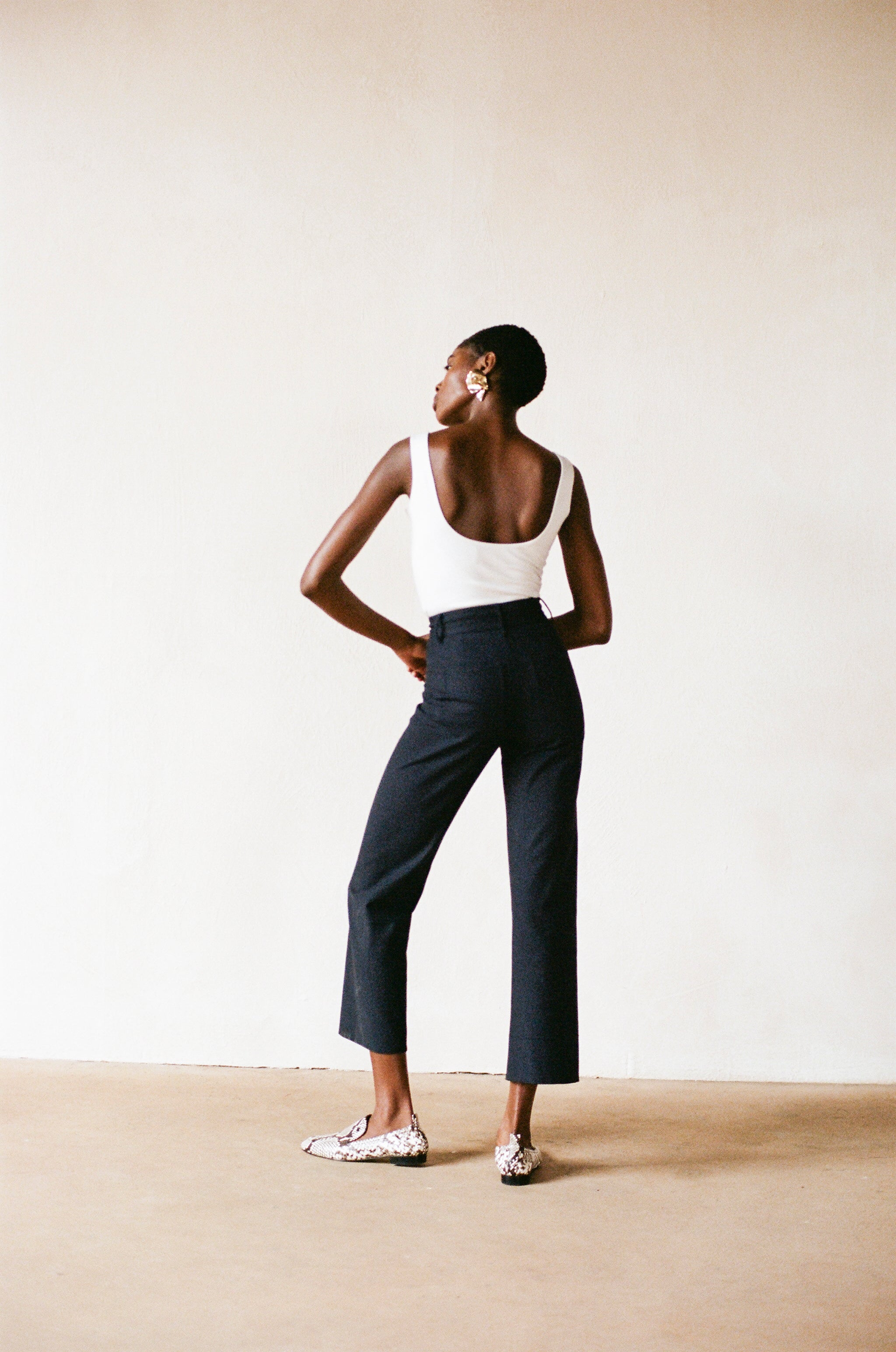 LUNA PANT | navy | WAREHOUSE SALE
