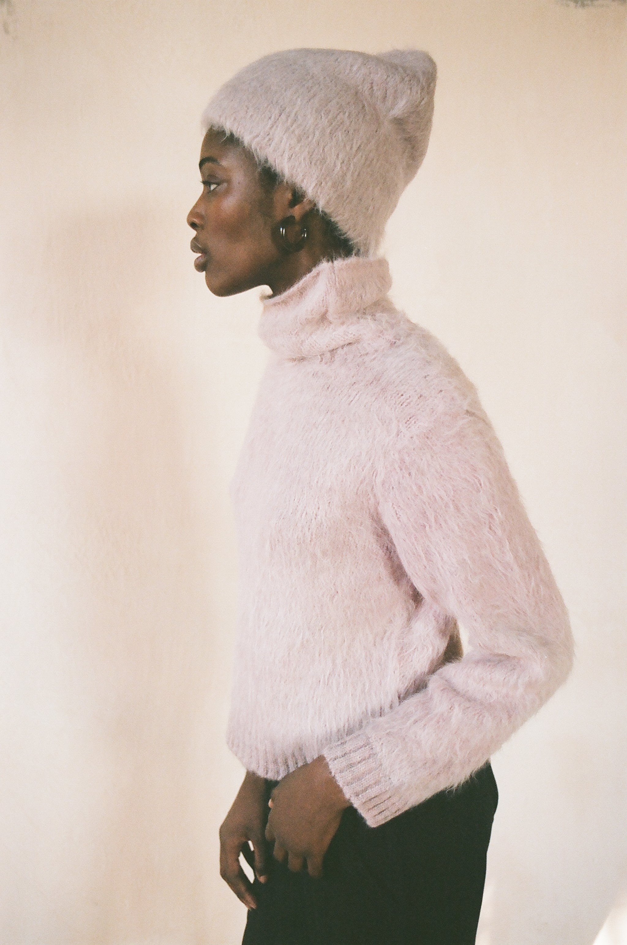 MAX SWEATER | radish | earth dyed