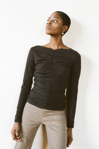 MUSA TOP | noir | organic