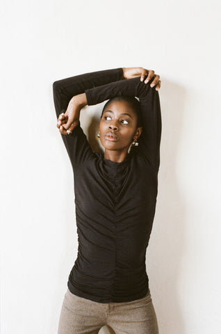 MUSA TOP | noir | organic
