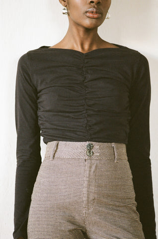 MUSA TOP | noir | organic