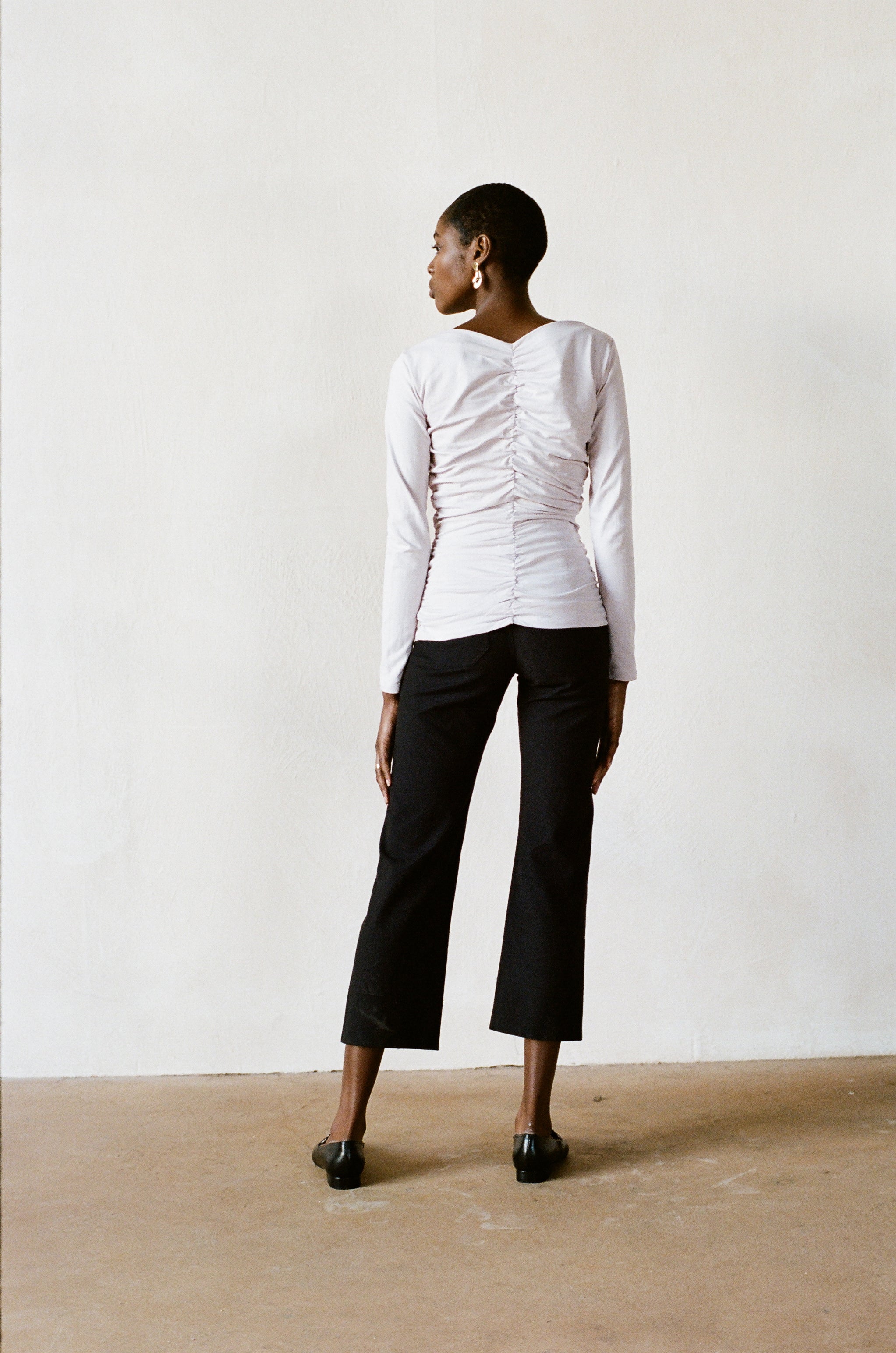 MUSA TOP | radish | organic + earth dyed