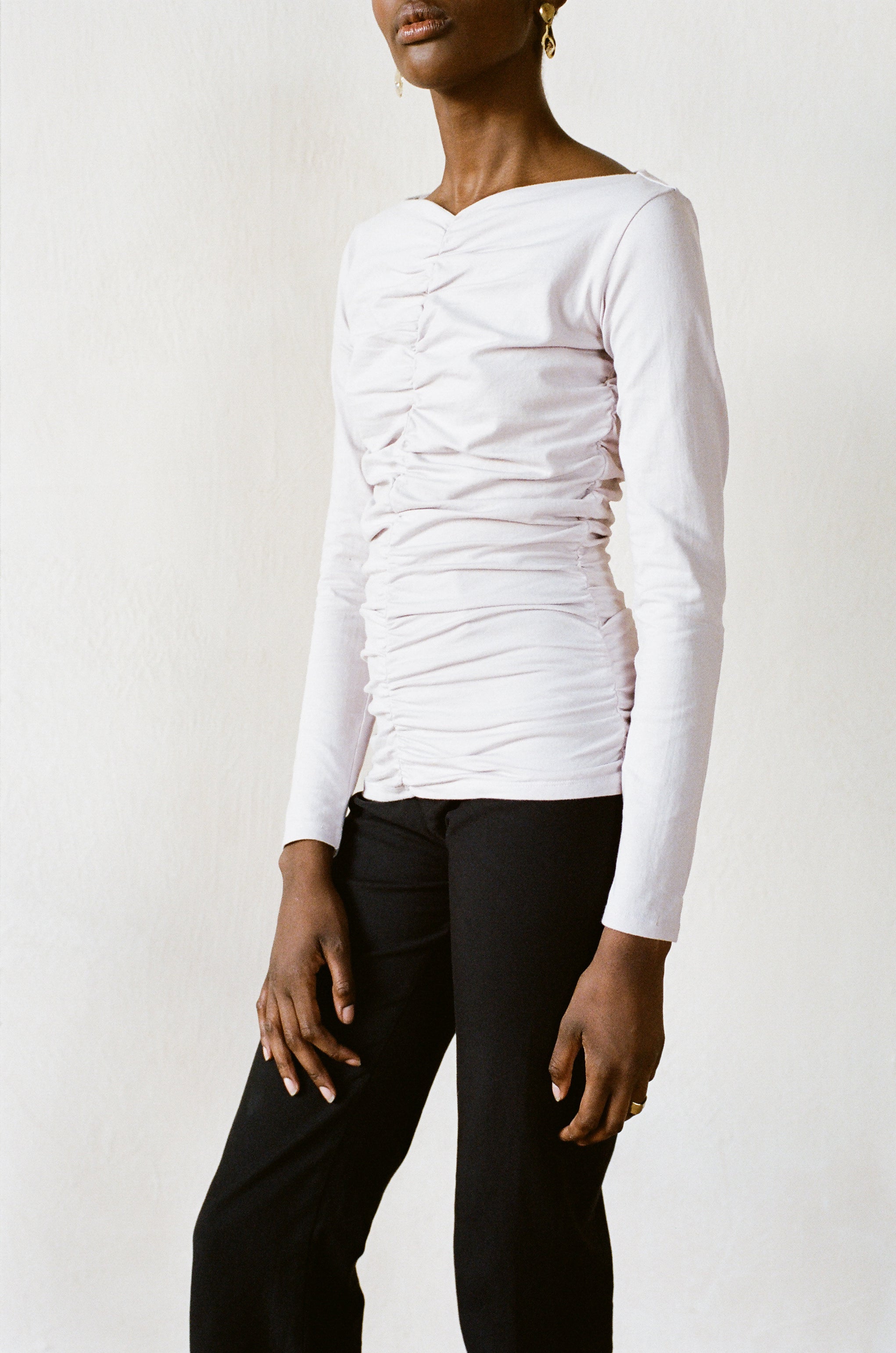 MUSA TOP | radish | organic + earth dyed