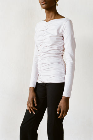 MUSA TOP | radish | organic + earth dyed