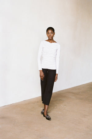 MUSA TOP | radish | organic + earth dyed