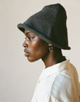 HILL HAT | charcoal | organic + earth dyed