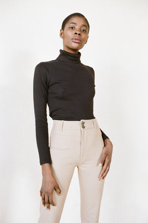 SKINNY LUNA PANT | mushroom