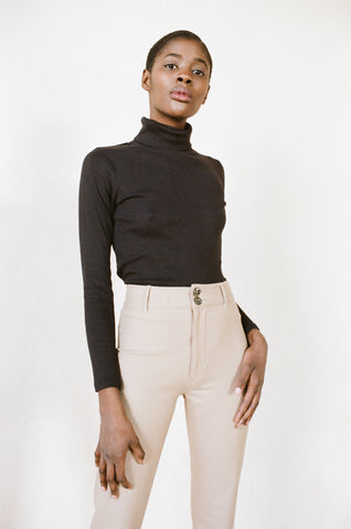 SKINNY LUNA PANT | mushroom