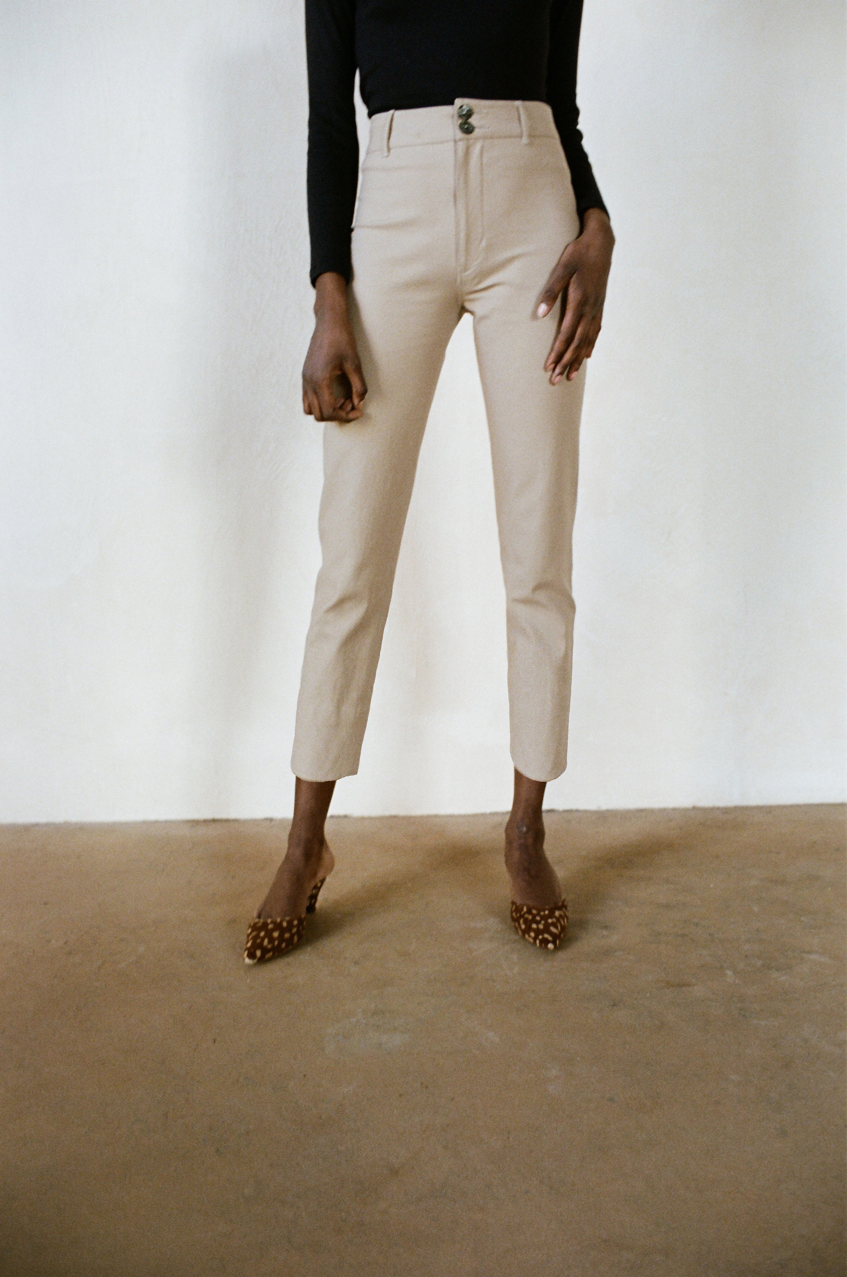 SKINNY LUNA PANT | mushroom