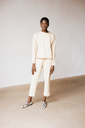 SWEATPANT | miso | organic + earth dyed