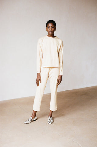 SWEATPANT | miso | organic + earth dyed