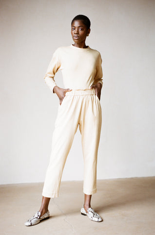SWEATPANT | miso | organic + earth dyed
