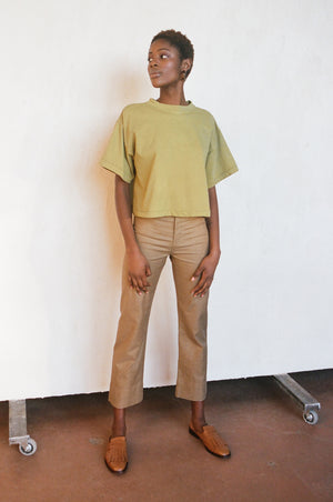 THE TEE | herb | organic + earth dyed