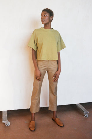 THE TEE | herb | organic + earth dyed