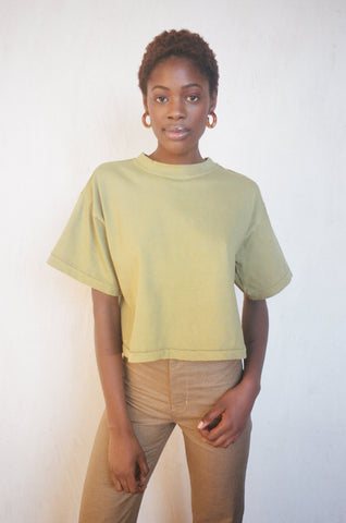 THE TEE | herb | organic + earth dyed