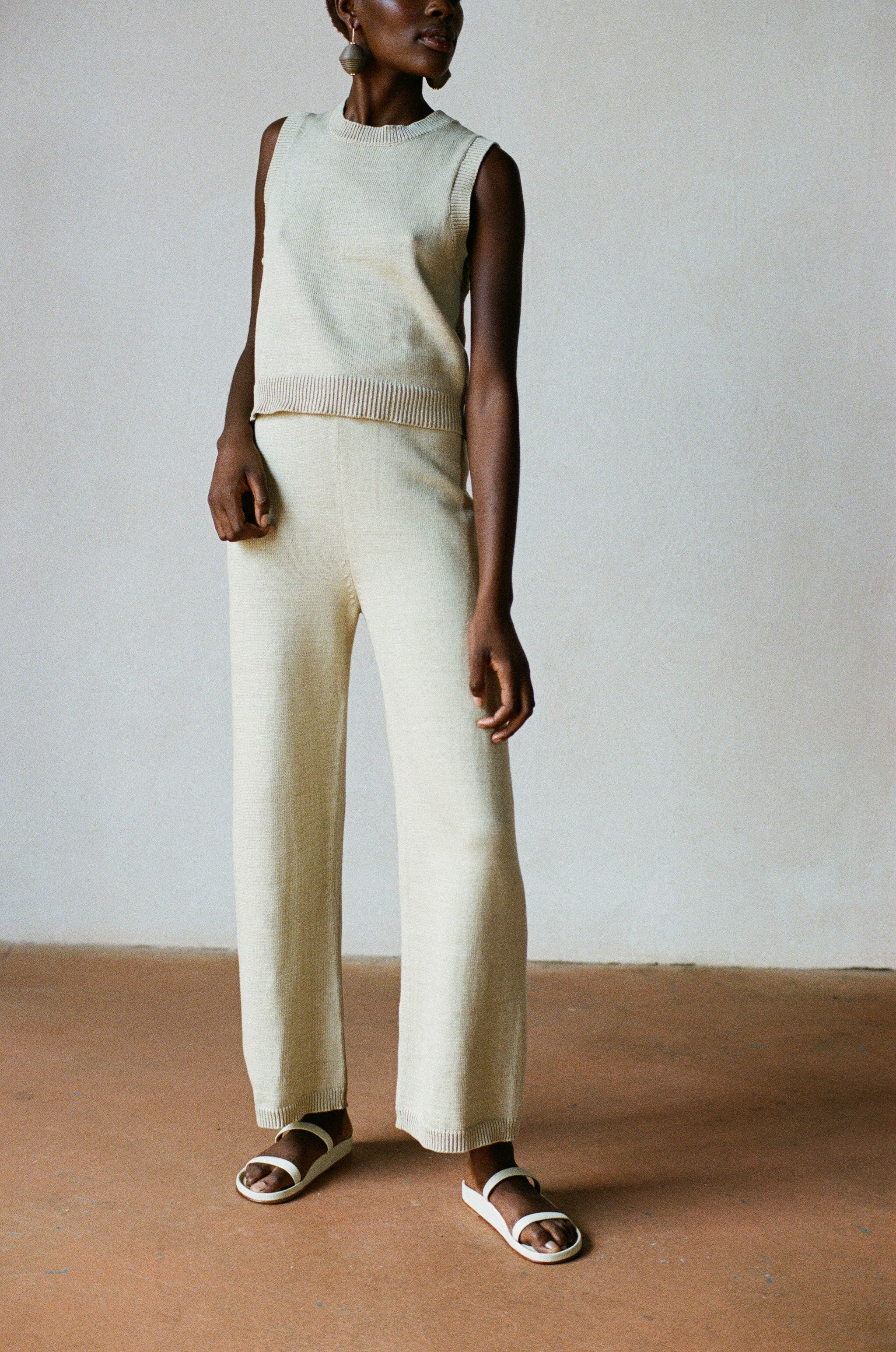 GALLO PANT | wheat | organic + earth dyed