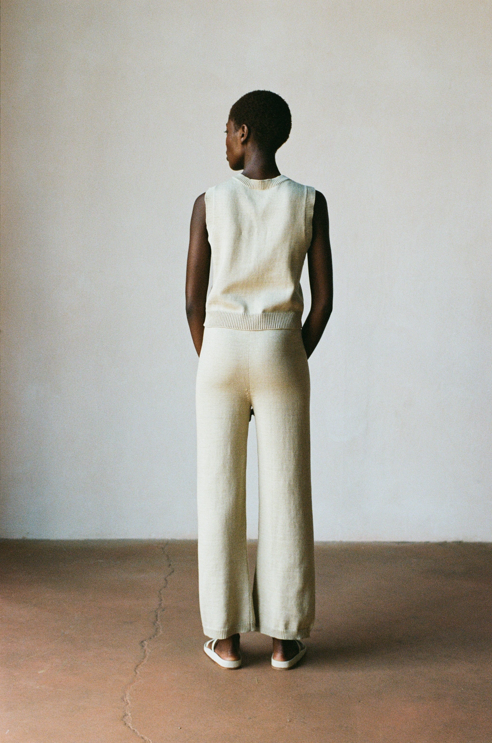 GALLO PANT | wheat | organic + earth dyed