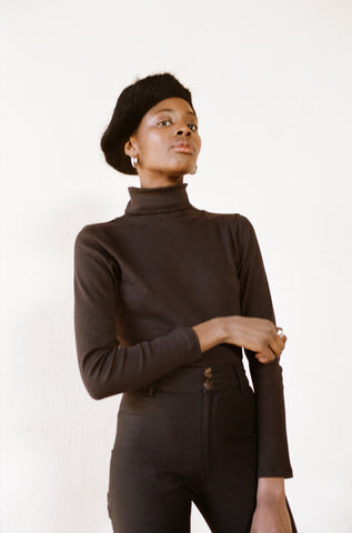 SKINNY LUNA PANT | noir