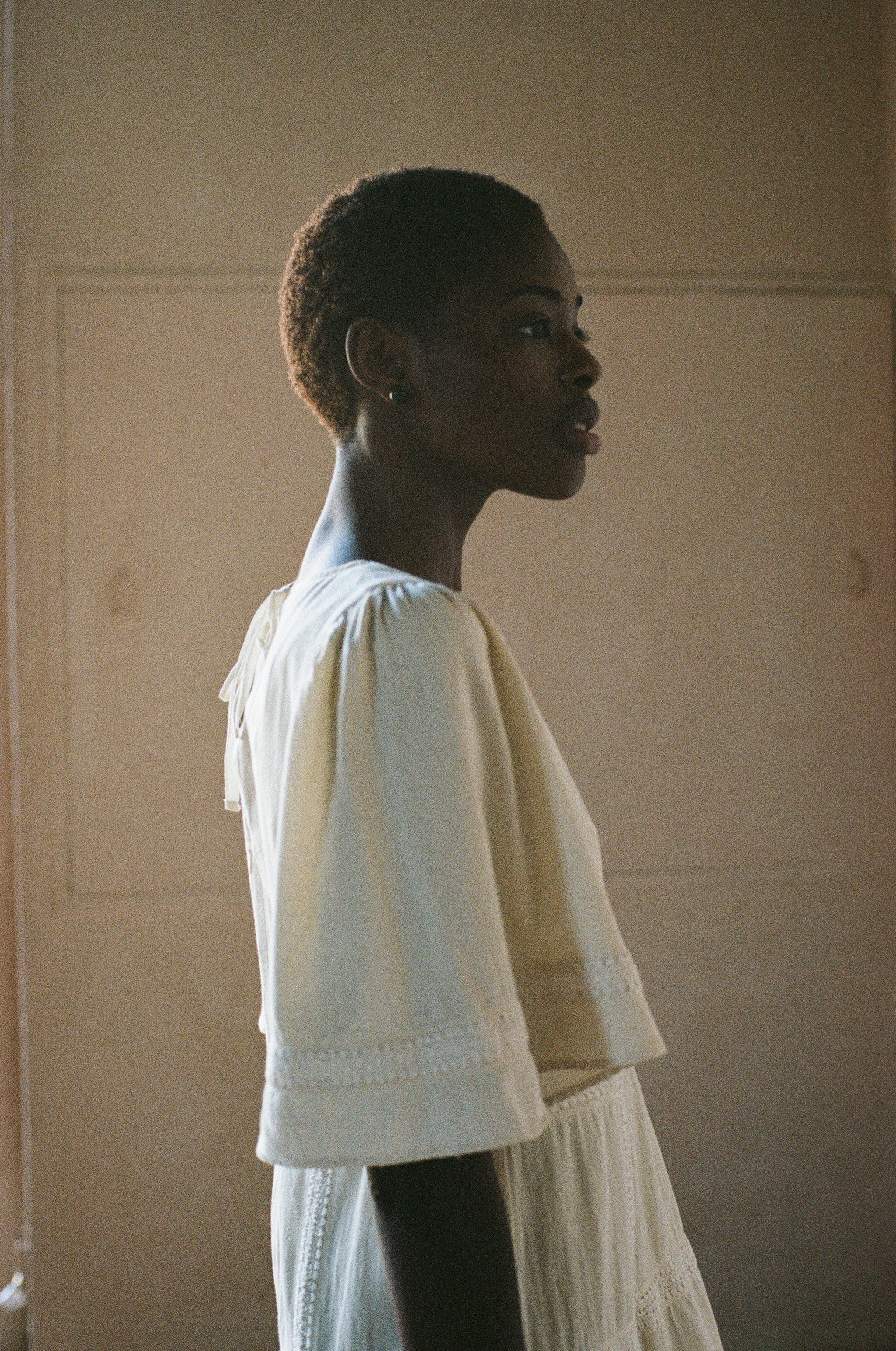 ZOEY DRESS | bone | organic + undyed
