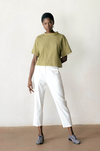 THE TEE | herb | organic + earth dyed