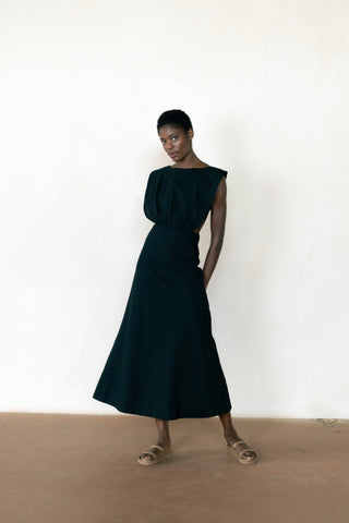 BELÉN DRESS | noir | organic